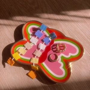 Francesca's Ban.do Porcelain Butterfly Trinket Tray